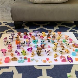 SUPER rare littlest pet shop lot (read desc)